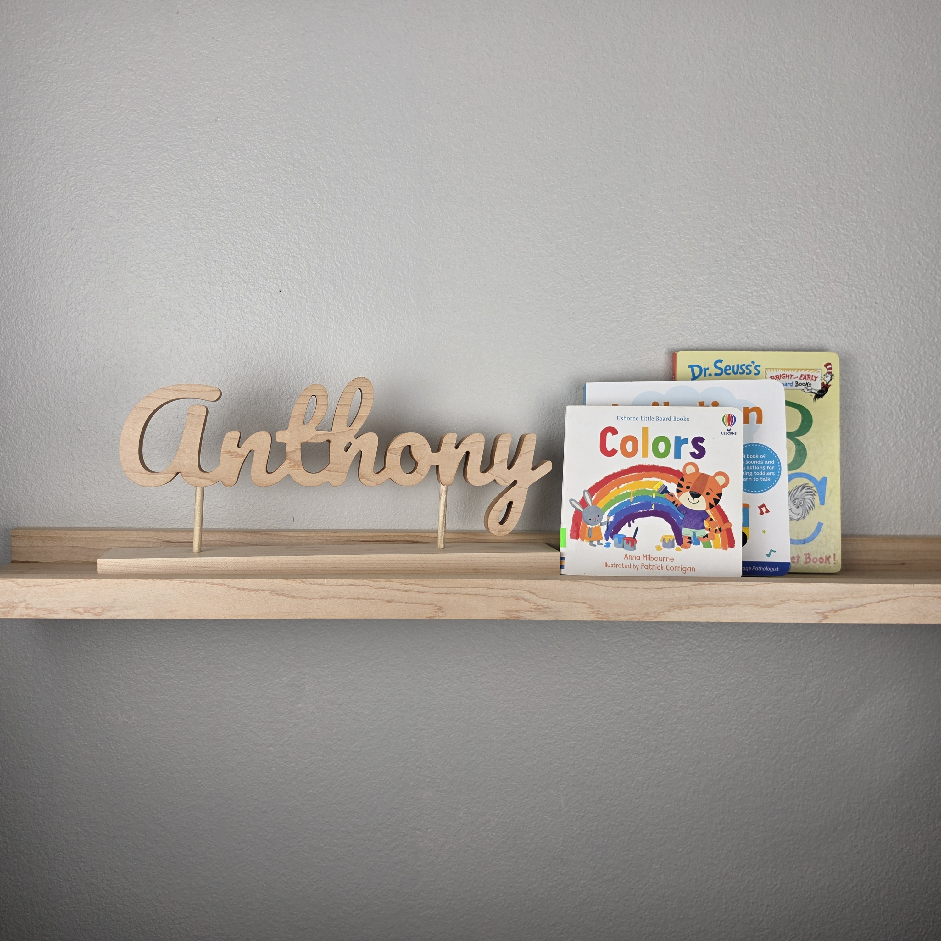 Custom Maple Name Sign image 4