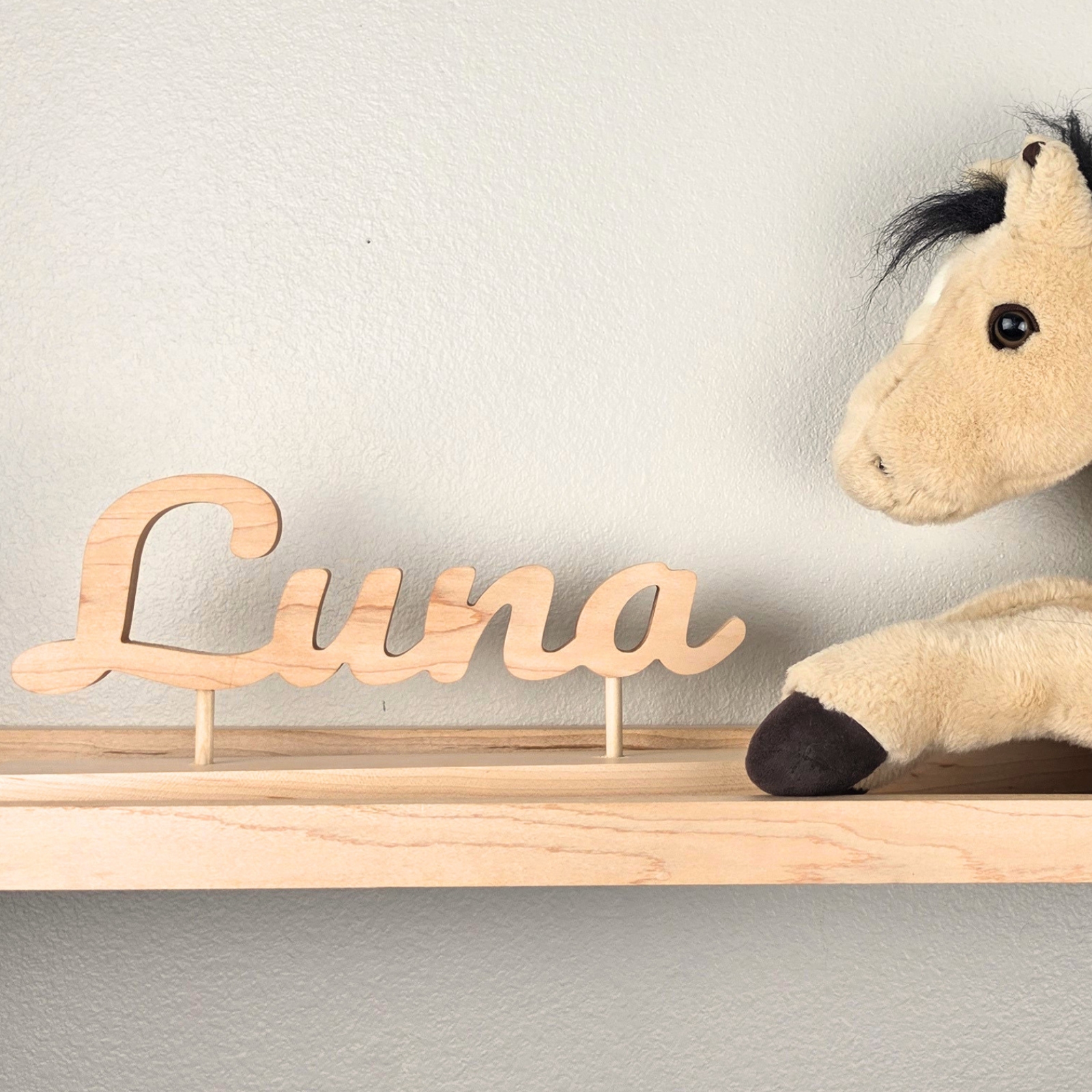 Custom Maple Name Sign image 2