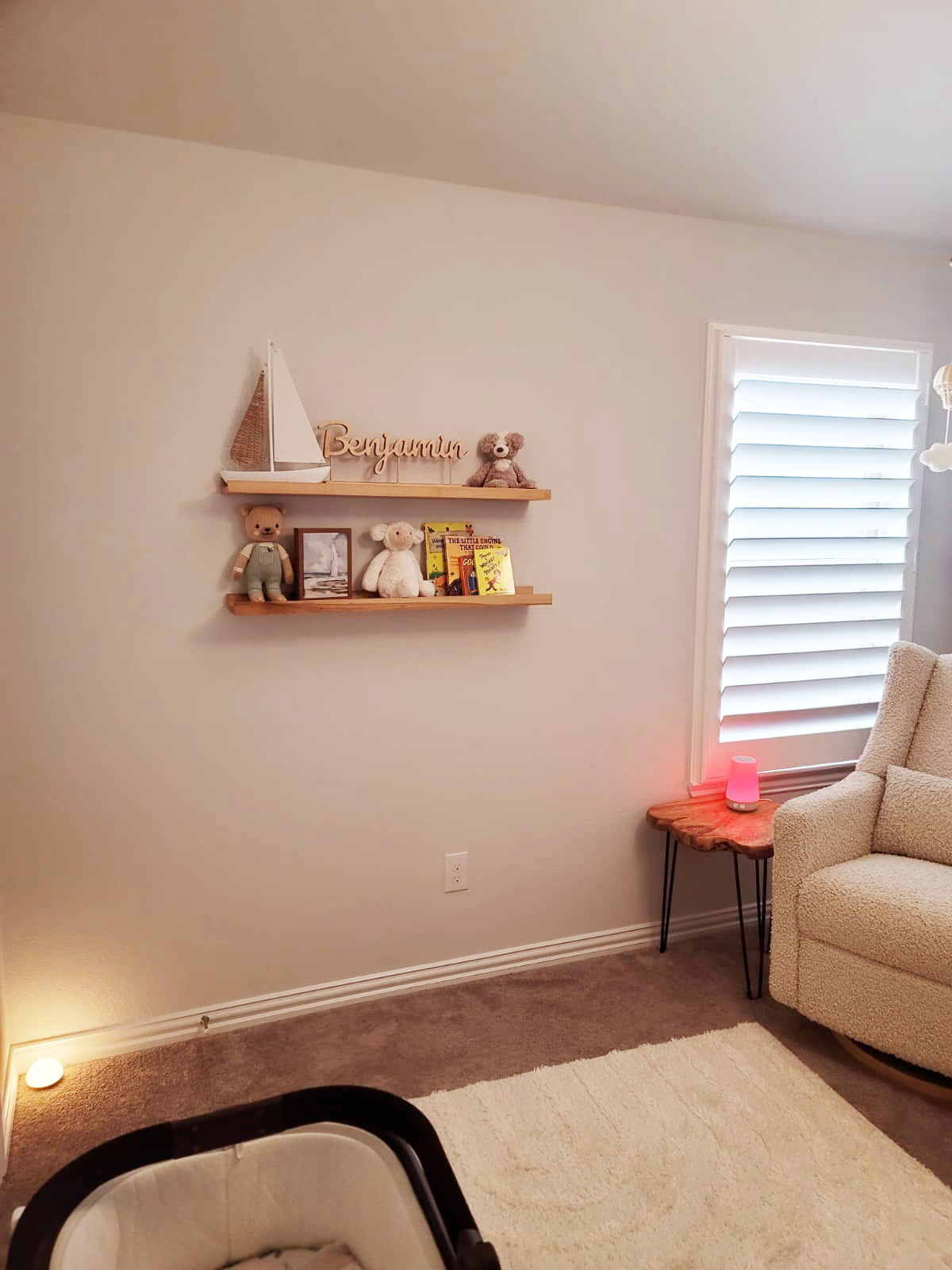 Solid Hard Maple Floating Shelf image 3
